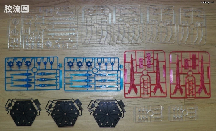 RG 网络限定版 Hi-ν高达用翼状浮游炮特效件 - 图片